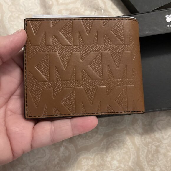Michael Kors Men’s Andy Slim Billfold Leather Wallet  New in Box with Tags‎ - Picture 8 of 8